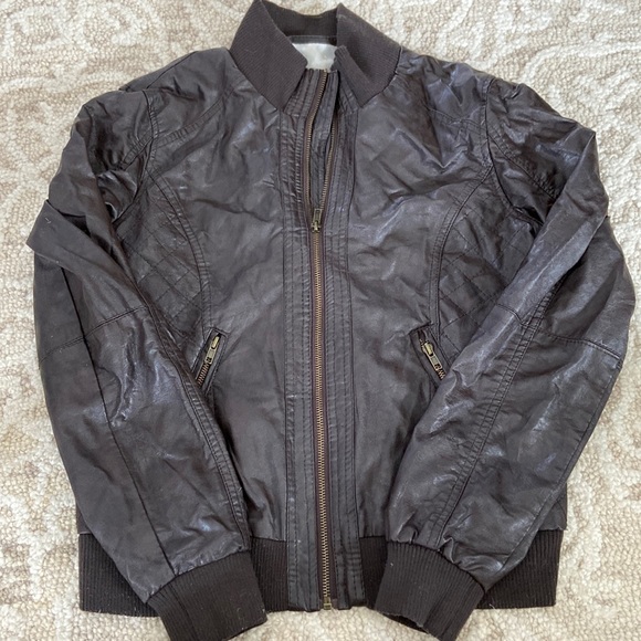 Xhilaration Jackets & Coats Faux Leather Jacket Poshmark